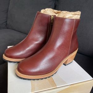 Portland leather booties